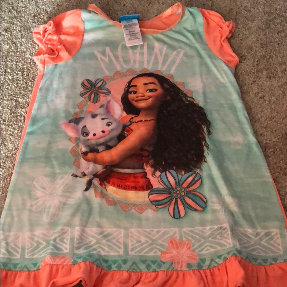 Moana pajama dress
